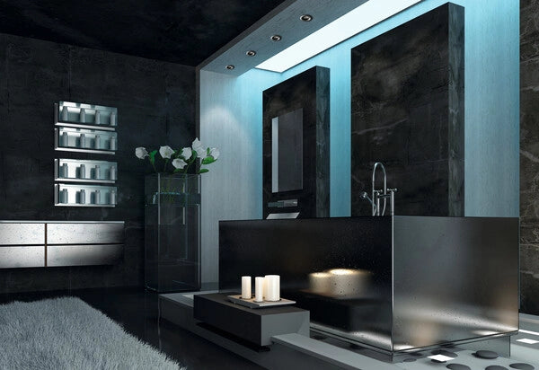 Kanlux DROXY faretto incasso tondo nero IP65 GX5.3/GU10