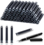 Cariche d'inchiostro compatibili per pennarelli Vulpenna - 30 pezzi - diametro 3,4 mm - inchiostro duraturo - veloce asciugatura e resistente alle macchie