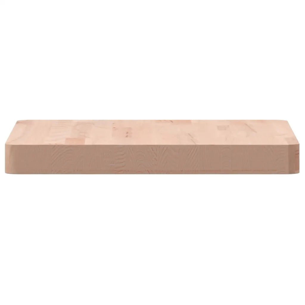 Piano per Tavolo 40x40x4 cm Quadrato Legno Massello di Faggio 355960