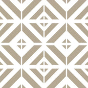 Piastrelle Autoadesive PVC Divina Home Effetto Maiolica Creta, Set 22 Pz per 2 mq, Spessore 0,15 cm, 30,4x30,4 cm - Stile Decorativo e Versatile