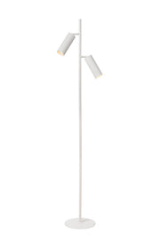 Lampada da terra CLUBS bianca 2xGU10 Lucide