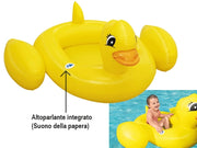 GONFIABILE BESTWAY PAPERA IN PVC SPEAKER 102X99 CM -34151