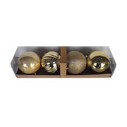 PALLINE DI NATALE Ø 10 cm, Conf. 6 pezzi - Colore Oro