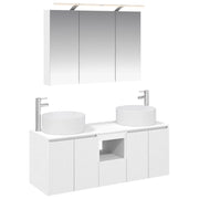 Set di Armadi da Bagno 4 pcs Bianco 100 x 14,5 x 70 cm 3406575