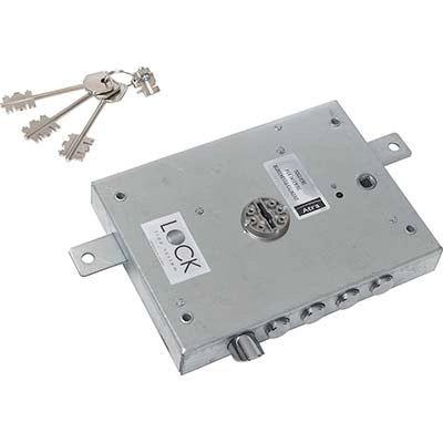 SERRATURA METALLO APPLICARE IMB 611 DIERRE ATRA  DM M4 TRIPL+SCR IP.MM 28 E.MM 60 SX