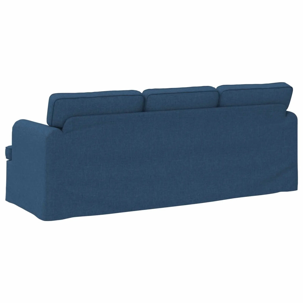 Divano Blu 201 x 80 x 85 cm Tessuto