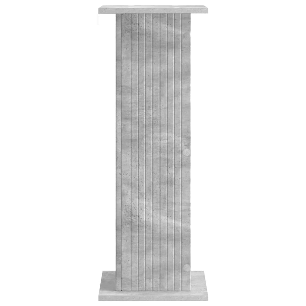Supporto per piante Grigio Cemento 30,5 x 30 x 80,5 cm