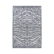 Tappeto moderno Sarai 300 con design grafico grigio