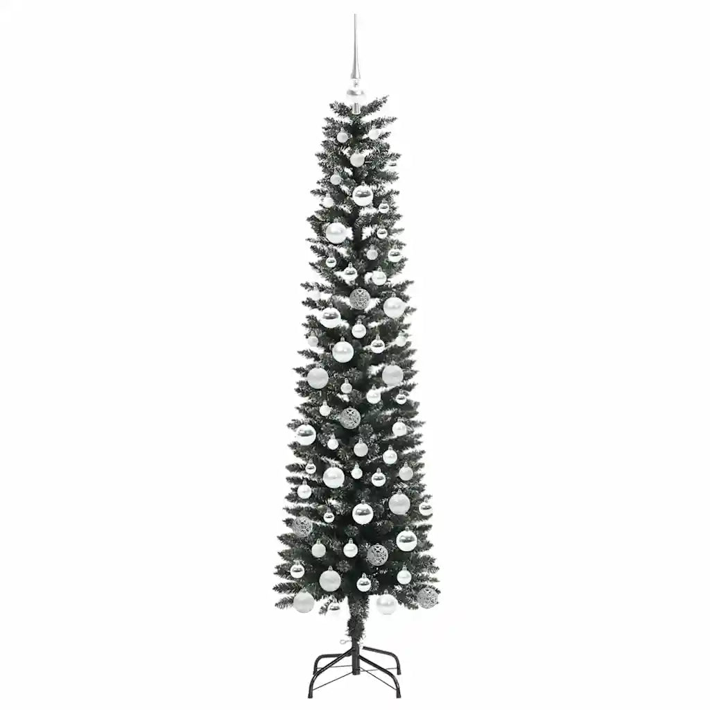 Albero di Natale artificiale con 300 LED Verde 180 cm 3395945