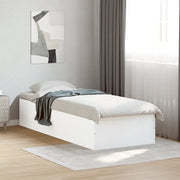 Giroletto-Struttura Letto Bianco 75x190 cm in Legno Multistrato 182538
