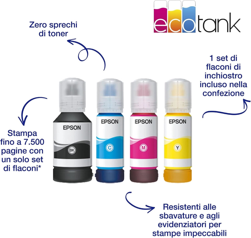 EcoTank ET-16655 Stampante multifunzione A3+ Wi-Fi con serbatoi di inchiostro ricaricabili e fax