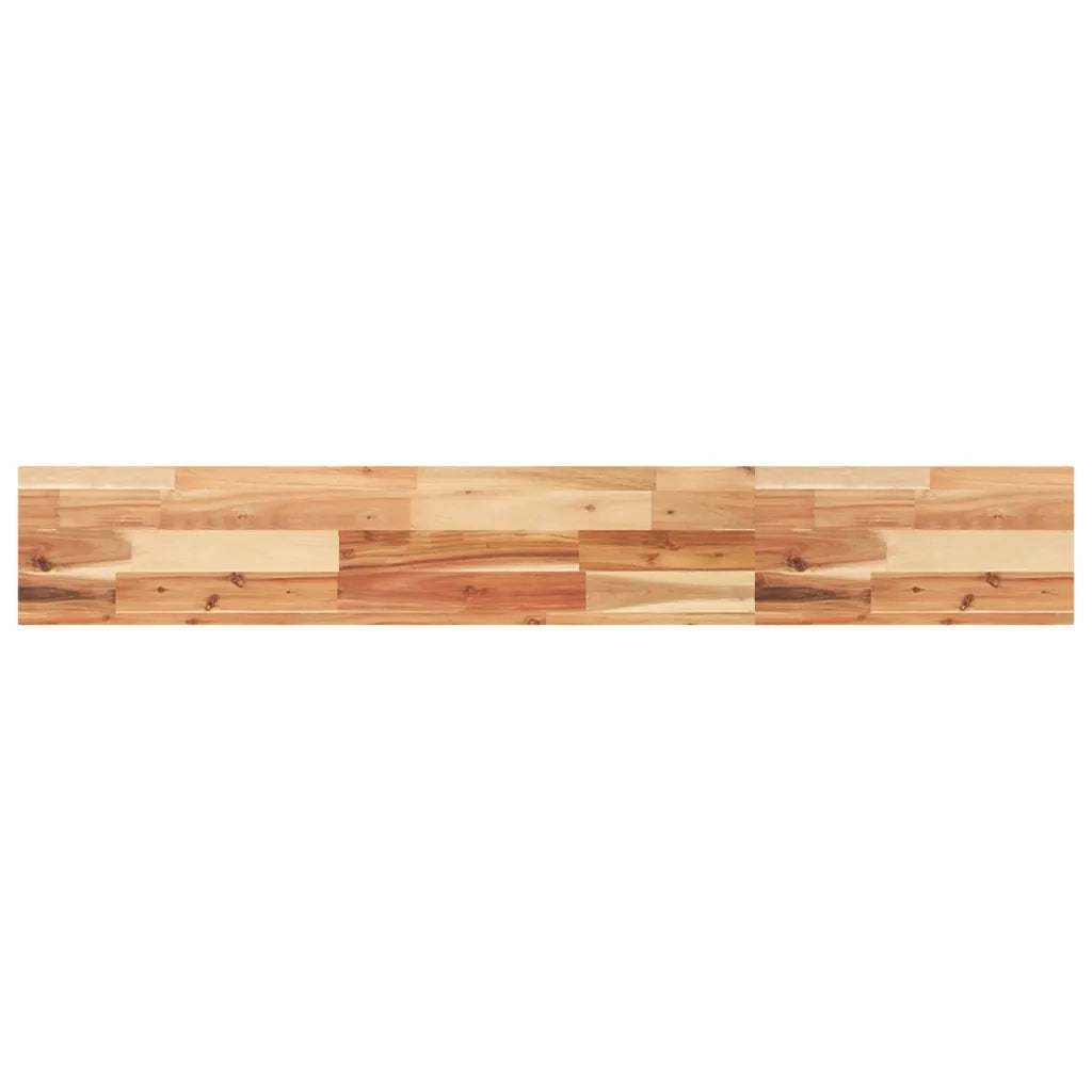 Mensole da Parete 4 pz 120x20x4 cm Legno Acacia Rifinito a Olio