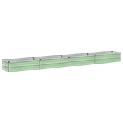 Letto rialzato da giardino Verde Pastello 320 x 40 x 24 cm 8006349