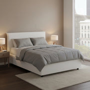 Ante, Letto Piazza e Mezza Materasso Incluso Made in Italy, Bianco