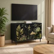 Mobile TV RHENEN 69 x 33 x 50,5 cm Rovere Nero 8007009
