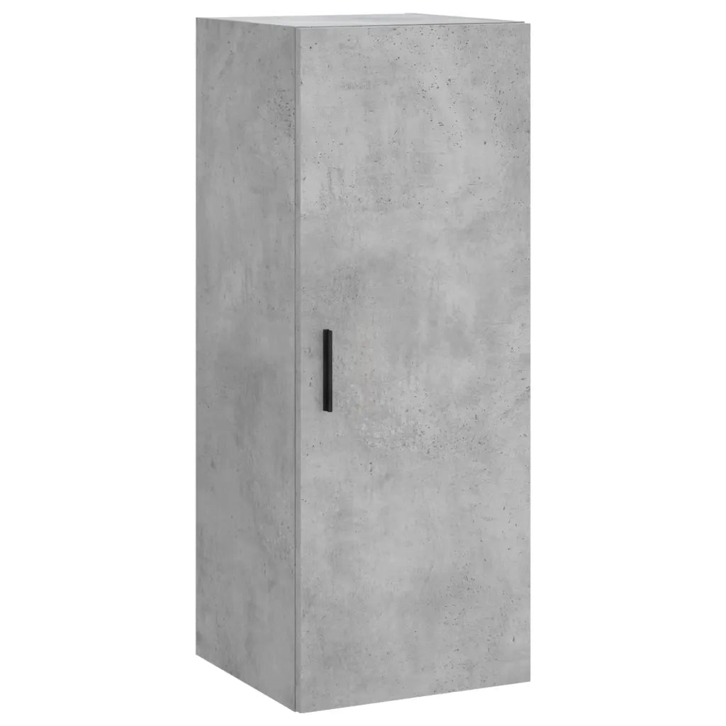 Credenza Grigio Cemento 34,5x34x180 cm in Legno Multistrato 3198869
