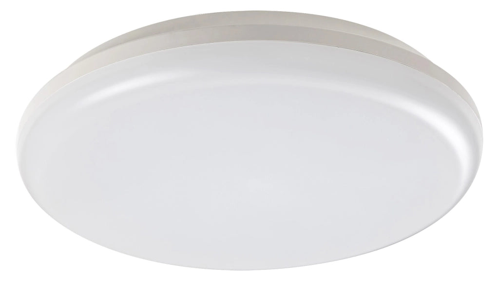 Plafoniera LED IP64 Rabalux Eric 24W 28cm bianca rotonda