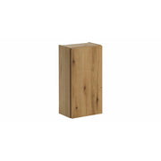 Mobile da bagno VANO - 1 porta - Colore rovere - L30 × P57 × H18 cm - Da appendere
