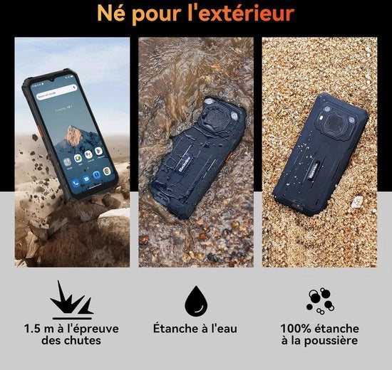 Telefono cellulare portatile senza abbonamento, telefono per anziani con chiamata di emergenza telefono per anziani cellulare