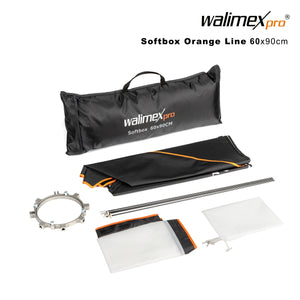 Softbox Orange Line 60x90