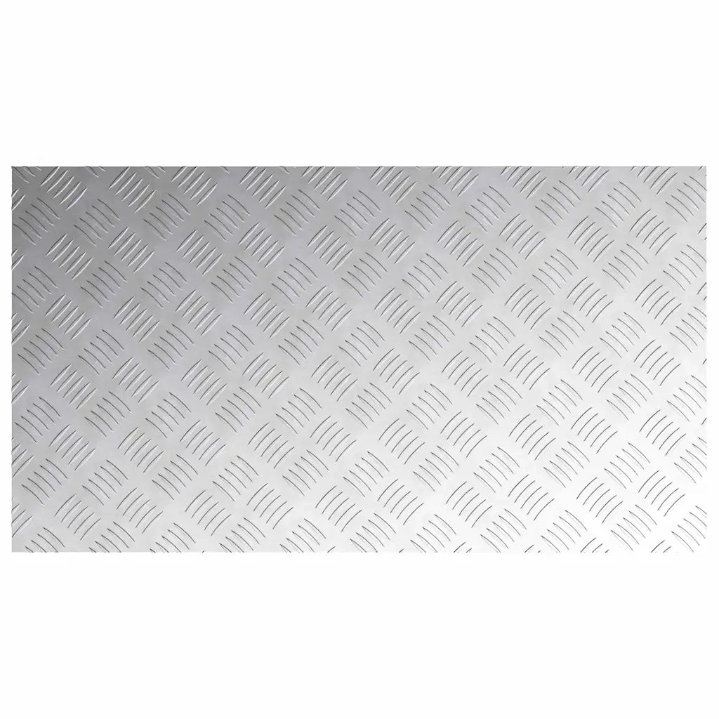 Gradini per Scale 2 pcs Argento 90 x 50 cm Alluminio 4104361