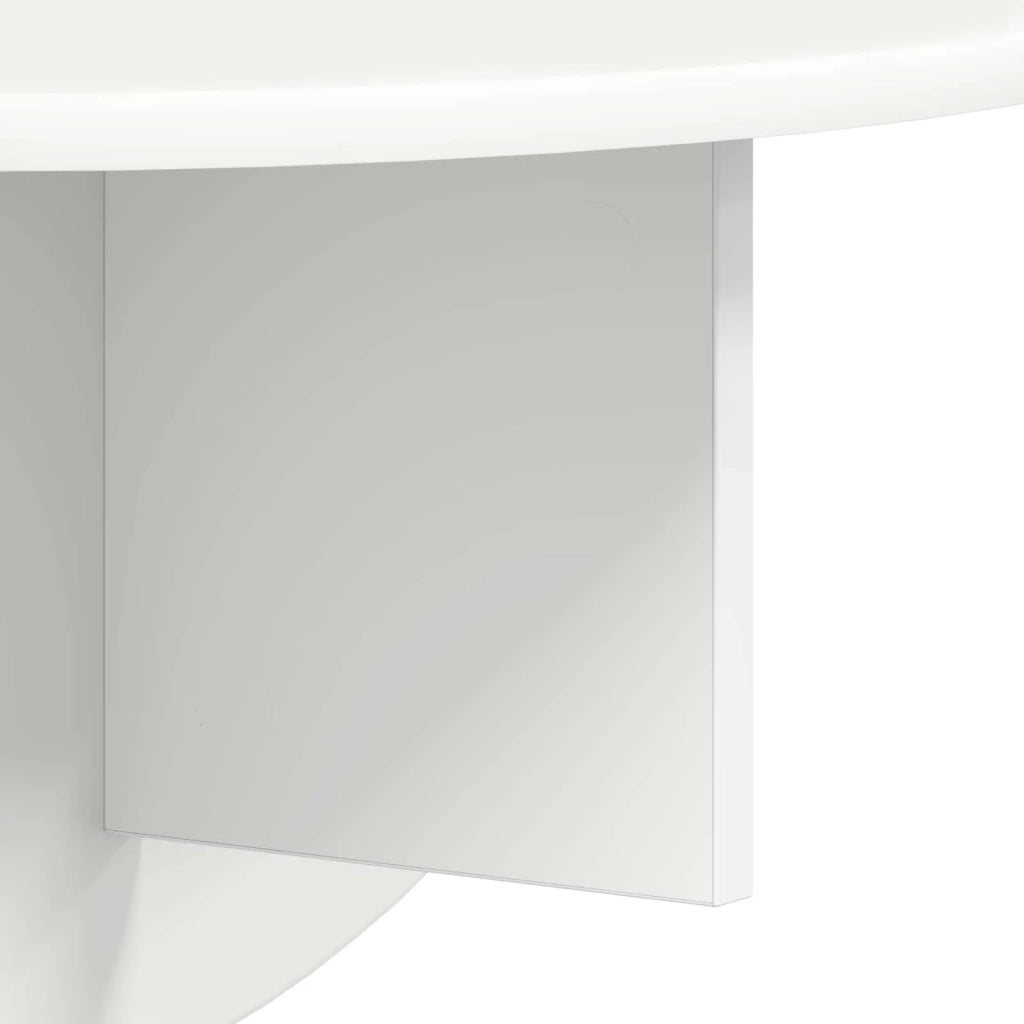 Scaffale da parete Bianco 48 x 24 x 24 cm Legno multistrato 891428