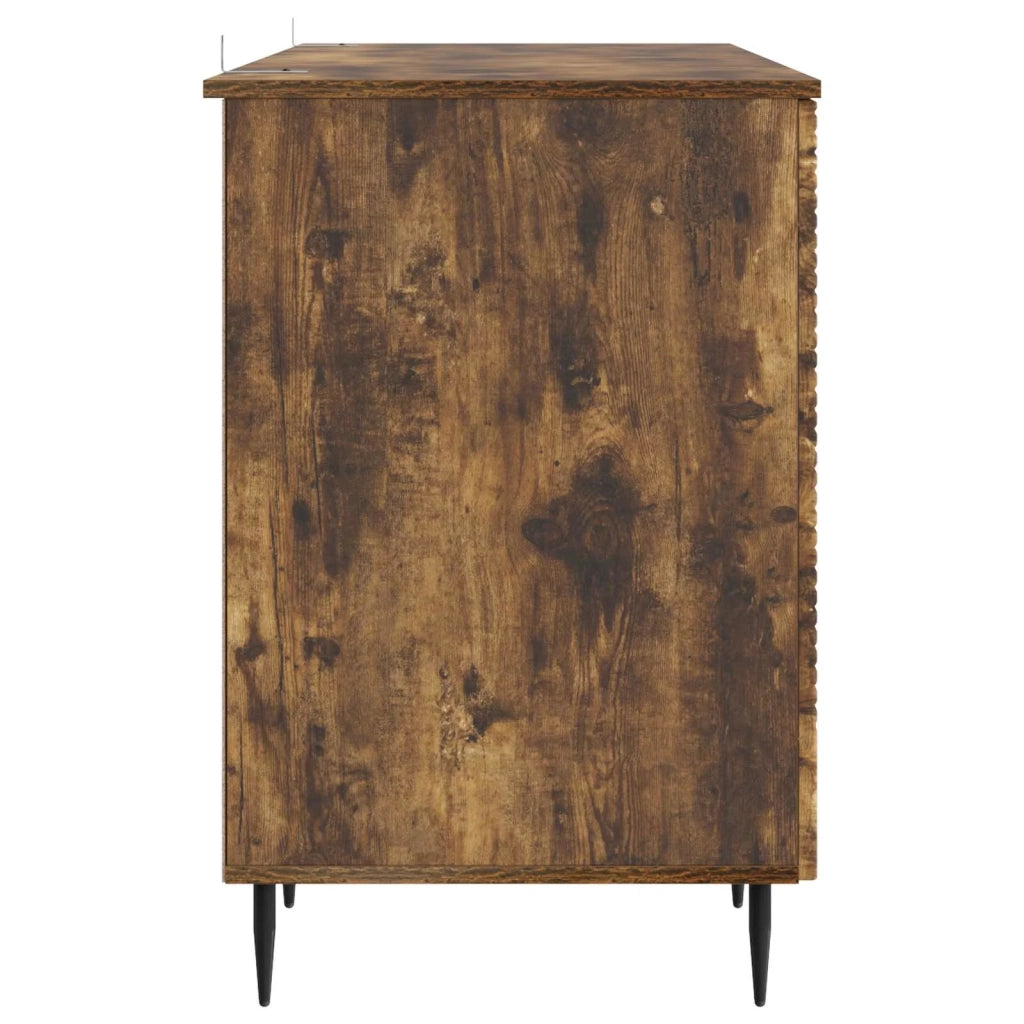 Scrivania Rovere Fumo 142,5 x 50 x 75 cm Legno ingegnerizzato 3414608