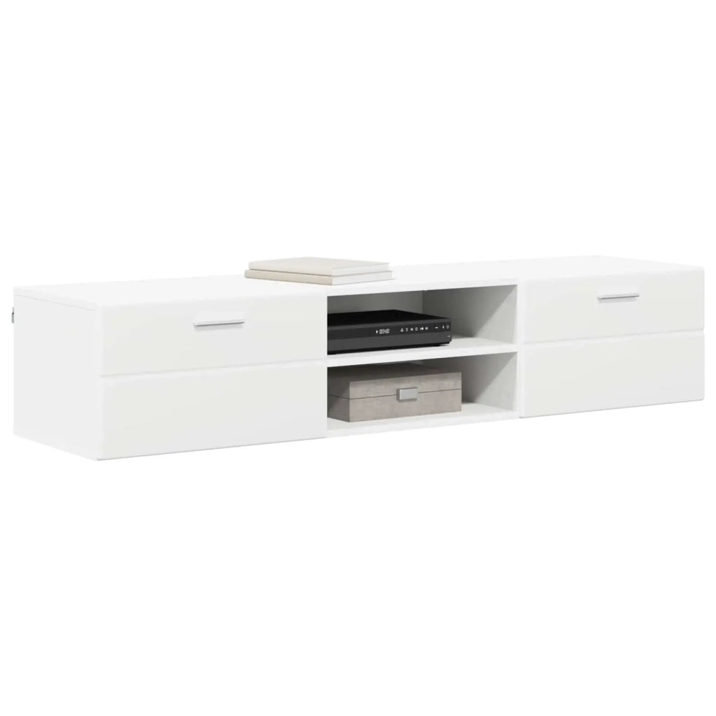 Armadio in Legno Bianco 150 x 39 x 30 cm Legno multistrato