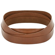 Cinturino in pelle Marrone 200 x 3 cm Pelle 42034226