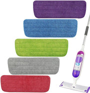 Adatto per asciugamani spray Swiffer PowerMop - set di 5 asciugamani trapezoidali adesivi - asciugamano stellare - 42*14cm