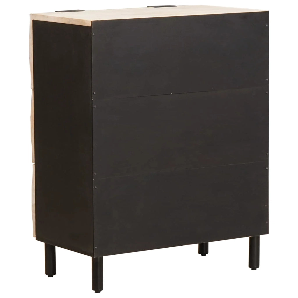 Credenza-Buffet-Armadio da cucina Finitura Bianco Lavato 60 x 33,5 x 75 cm 513049