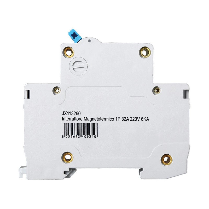 Interruttore Magnetotermico Automatico 1P 32A 6000A 220V Salvavita Stotz Occupa 1 Modulo DIN