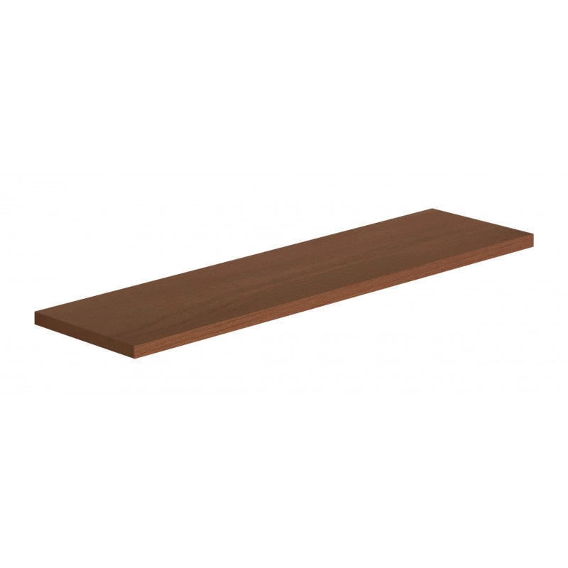 Mensola da Muro, Scaffale Legno, Mensola da Parete, Ciliegio, 56x15,5x1,8 cm - Smart