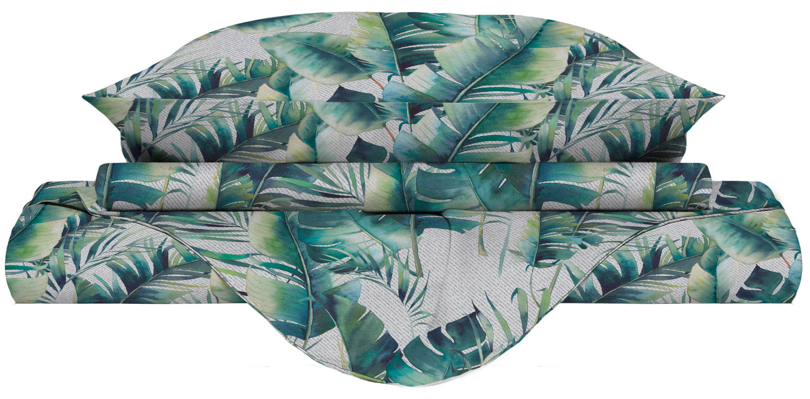 Copripiumino Singolo con Federe Stampato in Microfibra Maui