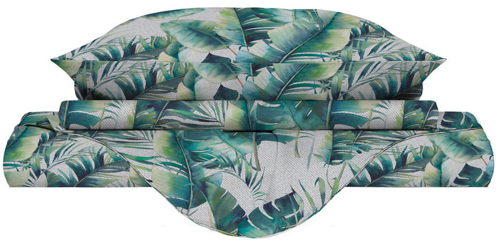 Copripiumino Singolo con Federe Stampato in Microfibra Maui