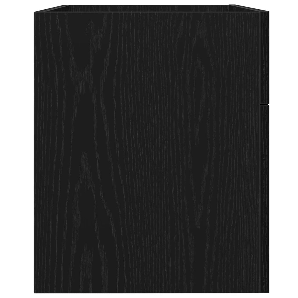 Armadio sottolavello con porta Rovere Nero Legno multistrato 862530
