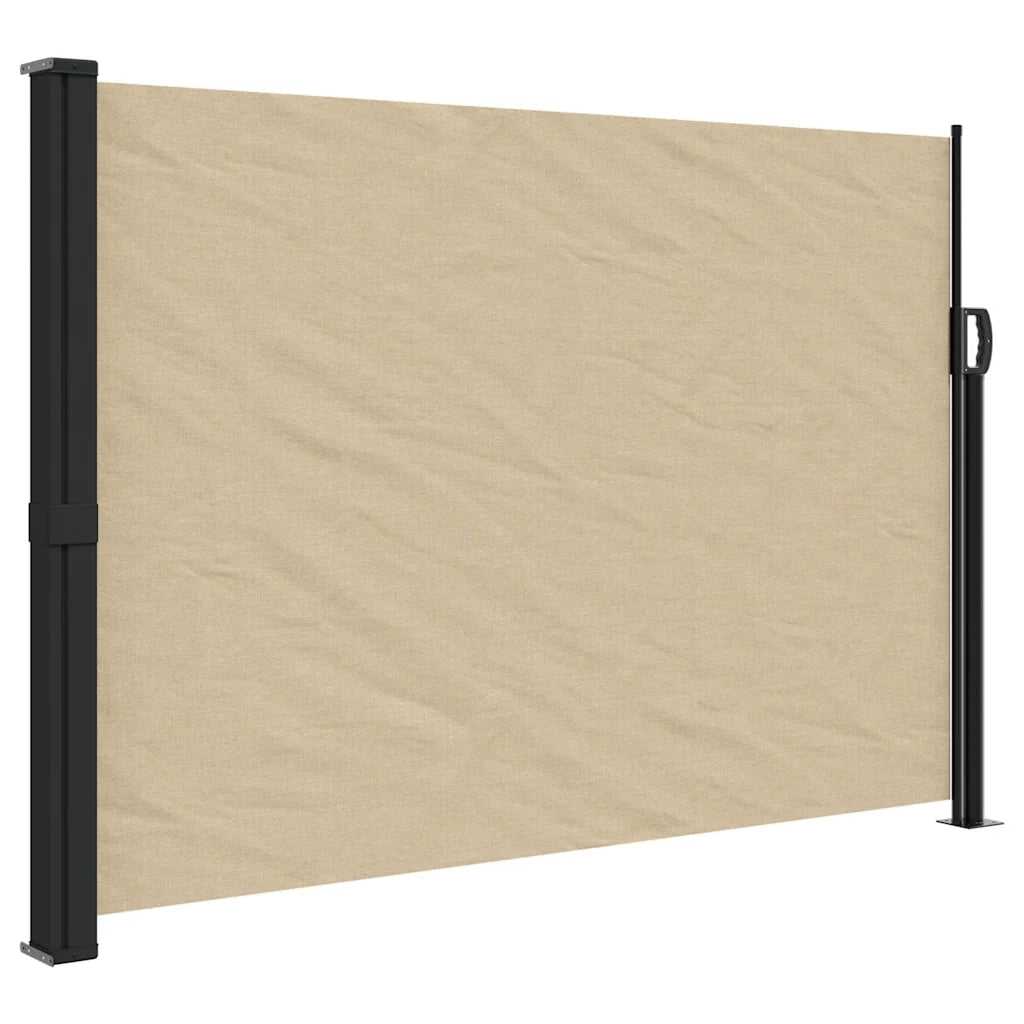 Tenda da Sole Laterale Retrattile Beige 140x500 cm 4004420