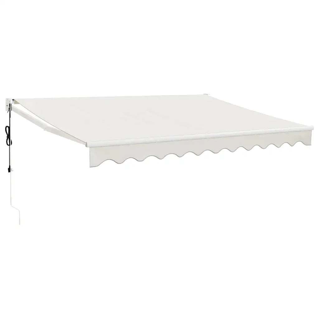 Tenda Sole Automatica Retrattile Crema 3x2,5 m 3154476