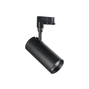 Proiettore Cilindrico Smile Alluminio Nero Led 30W 3000K Luce Calda Cri90 36°