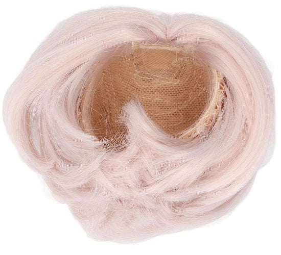 Capelli artificiali corti per bambole - Materiale zucchero - Ideale per bambole maschili e femminili - Accessorio per bambole - Per giocare e creare