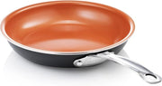 Piastra da Frittata da 24 cm - Superficie Ceramica Durevole - Adatta per Omelette