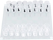 Scacchi da Bar - Scacchiera 25x25cm - Scacchi con Pezzi - 32 Calici da Bar - Gioco per Amici e Famiglia - Incluso Manuale d'Uso