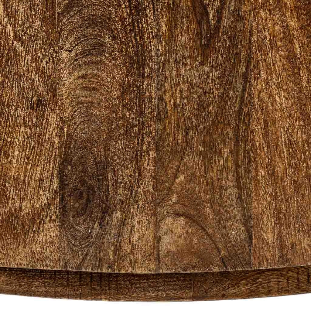 Tavolino da caffè in legno marrone 95x95x48h cm