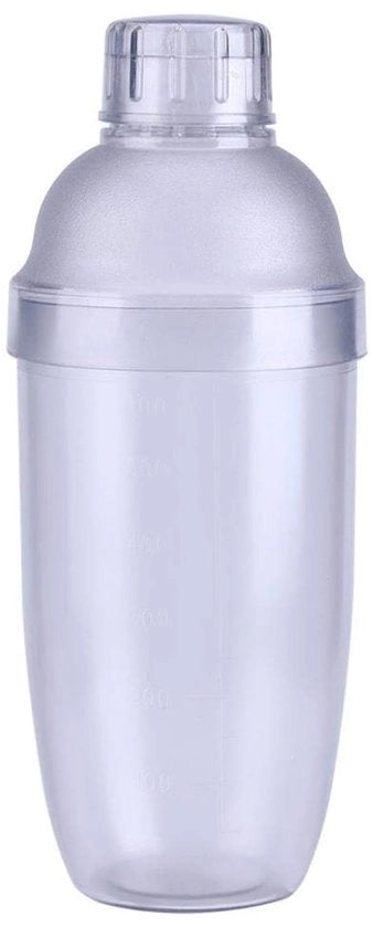 Shaker per cocktail 700 ml - Materiale plastico - Progettazione rimovibile - Divisione scalare - Sicuro e resistente a esplosioni - Facile da pulire - Shaker per bevande