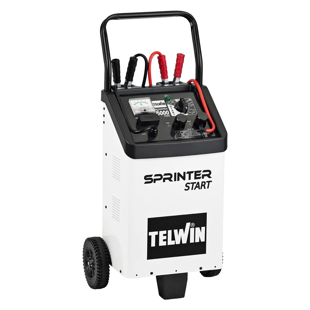 Caricabatteria 12 Telwin Sprinter 6000 Start 24 v 230 v 570 a Max
