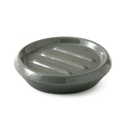 PORTA SAPONE DA APPOGGIO IN CERAMICA MODELLO WILMA - DIM. CM (LXPXH): 12,1X12,1X3,1  - VERDE SALVIA  - GDY