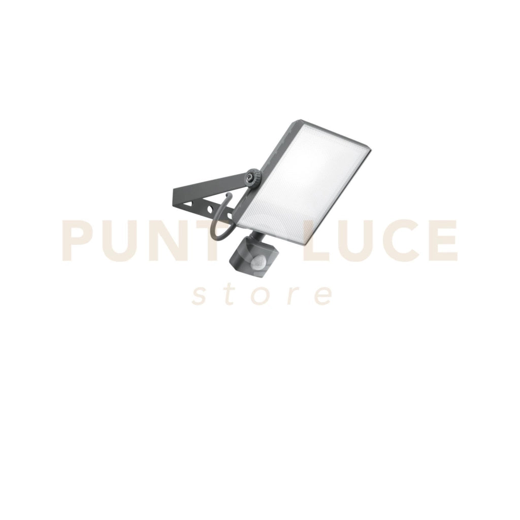 PROIETTORE LED AXEL SILVER 30W 3300LM CCT 3000K-4000K CON SENSORE IP44 17,3X5,8X26,3CM