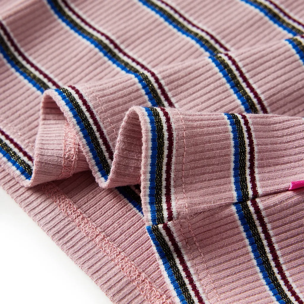 Maglietta da Bambina a Maniche Lunghe Rosa Chiaro 140 14118