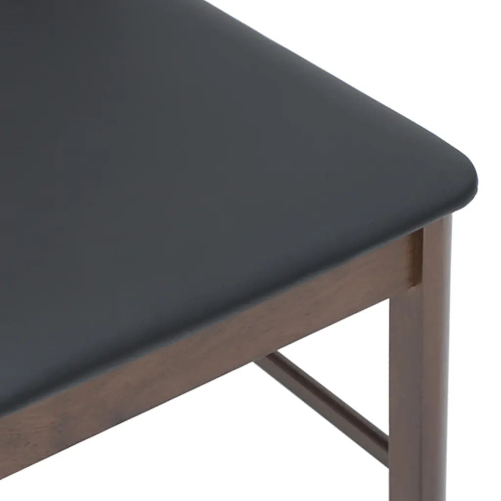 vidaXL Sedie da Pranzo con Cuscini 2pz Marrone Legno Massello di Hevea