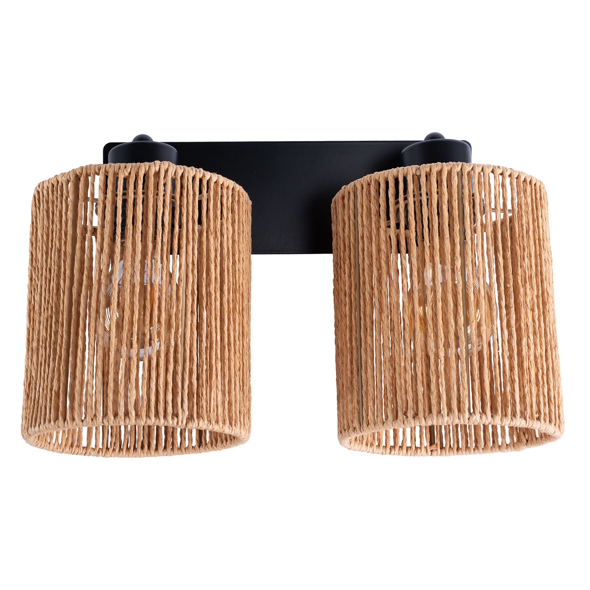 Lampada Da Parete APP1824-2W Nature Black